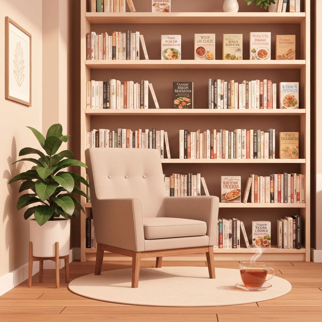 Educational reading corner representing NutriScope approach to learning